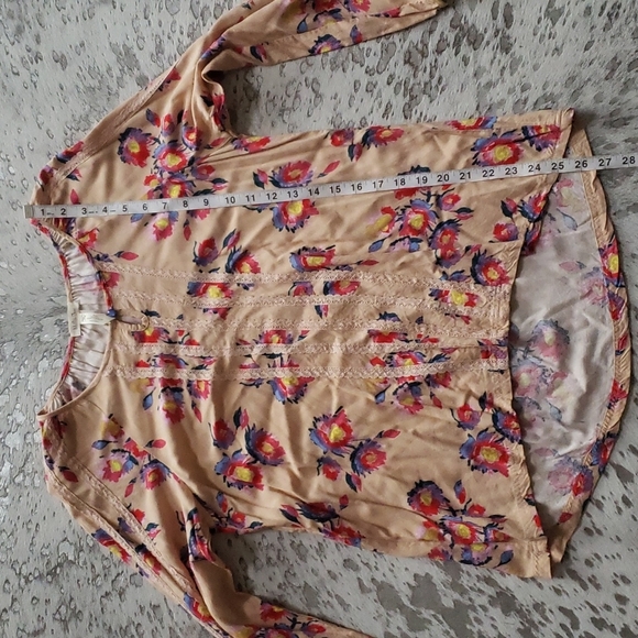 Matilda Jane Kaia Peasant Top Friends Forever Floral SzM - Picture 5 of 6